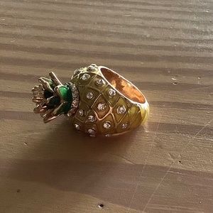 Pineapple In Paradise Statement Ring